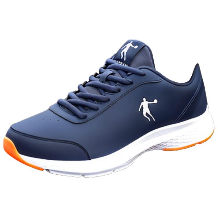 

Амортизирующие противоскользящие кроссовки мужские низкие темно-синие QIAODAN, темно-синий/ярко-оранжевый