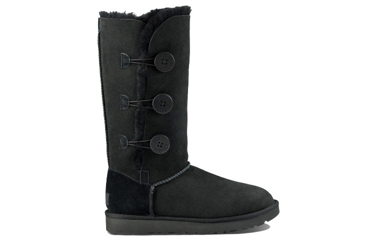 Ботинки зимние UGG WMNS Bailey Button Triplet II, черный — фото 2