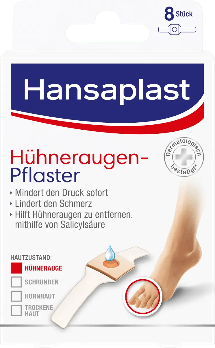

Мозольные пластыри 8 шт. Hansaplast