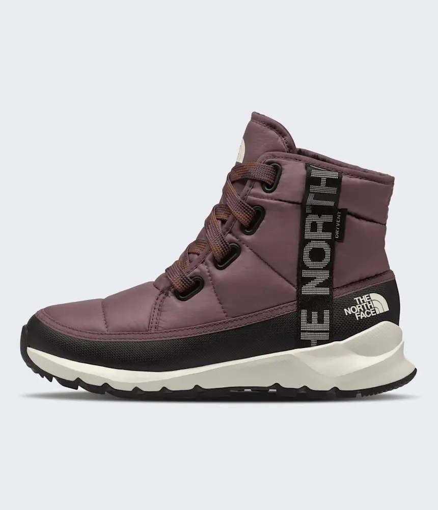Женские водонепроницаемые ботинки THERMOBALL Lace Up Luxe The North Face, Tawny Quartz/Burnt Umber