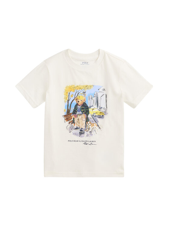 

Футболка regular fit 322979493001 Polo Ralph Lauren, экрю, Белый, Футболка regular fit 322979493001 Polo Ralph Lauren, экрю