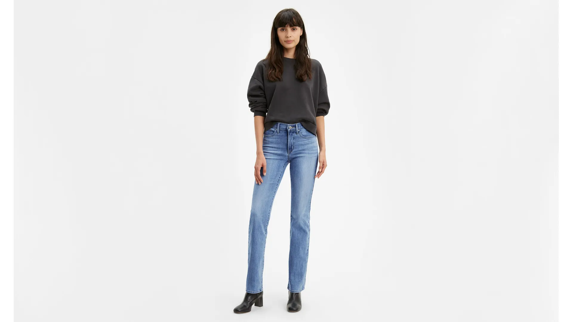 

315 моделирующие женские джинсы bootcut Levi's, цвет Lapis Air - Light Wash