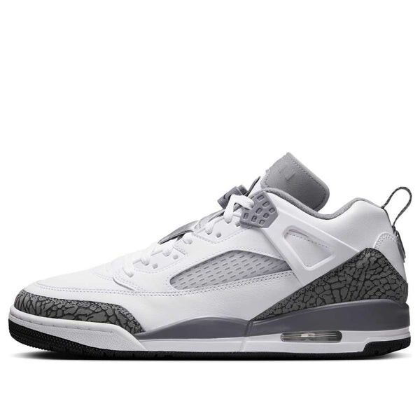 

Кроссовки spizike low 'cool grey white' Air Jordan, серый