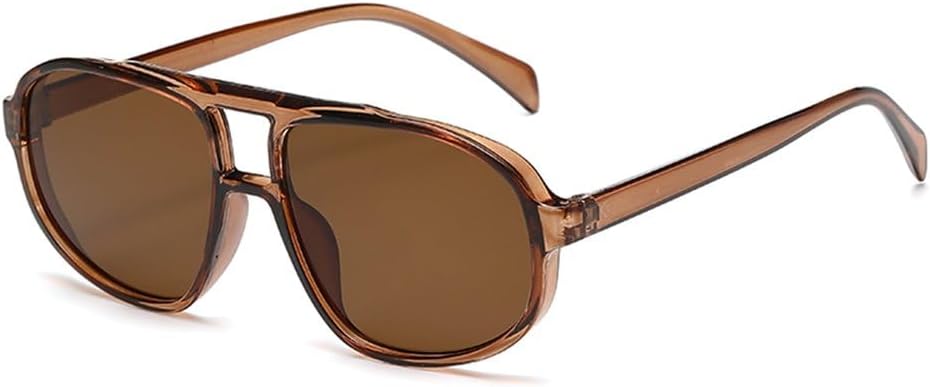 

Защитные очки, винтажные солнцезащитные очки для женщин, модные солнцезащитные очки с овальными линзами, женские очки с градиентным дизайном в конфетных цветах KTUCN, Brown