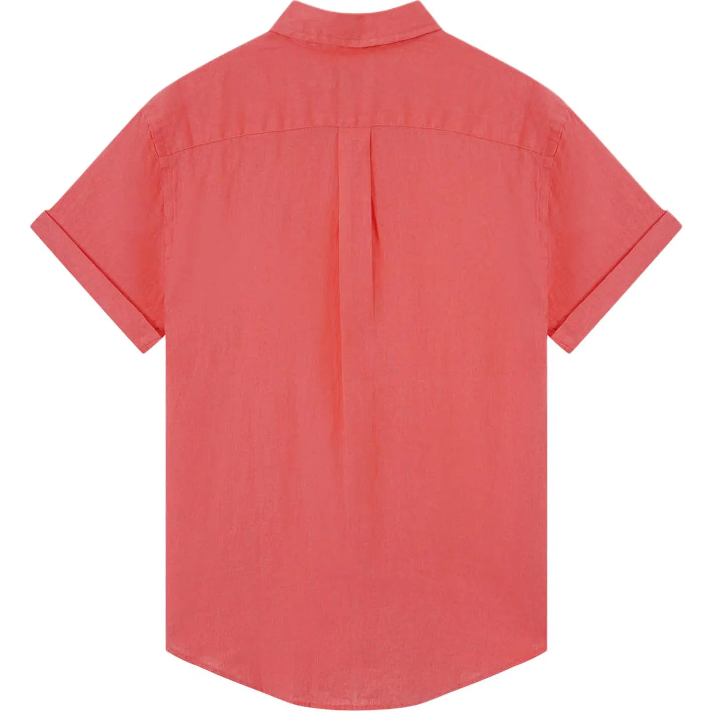 Рубашка женская SS26 Polo Ralph Lauren, Grapefruit Red — фото 3