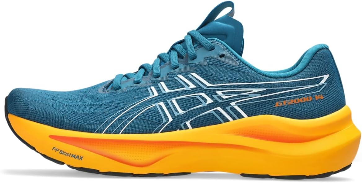 

Беговые кроссовки ASICS GT-2000 14 для мужчин, белый/бирюзовый