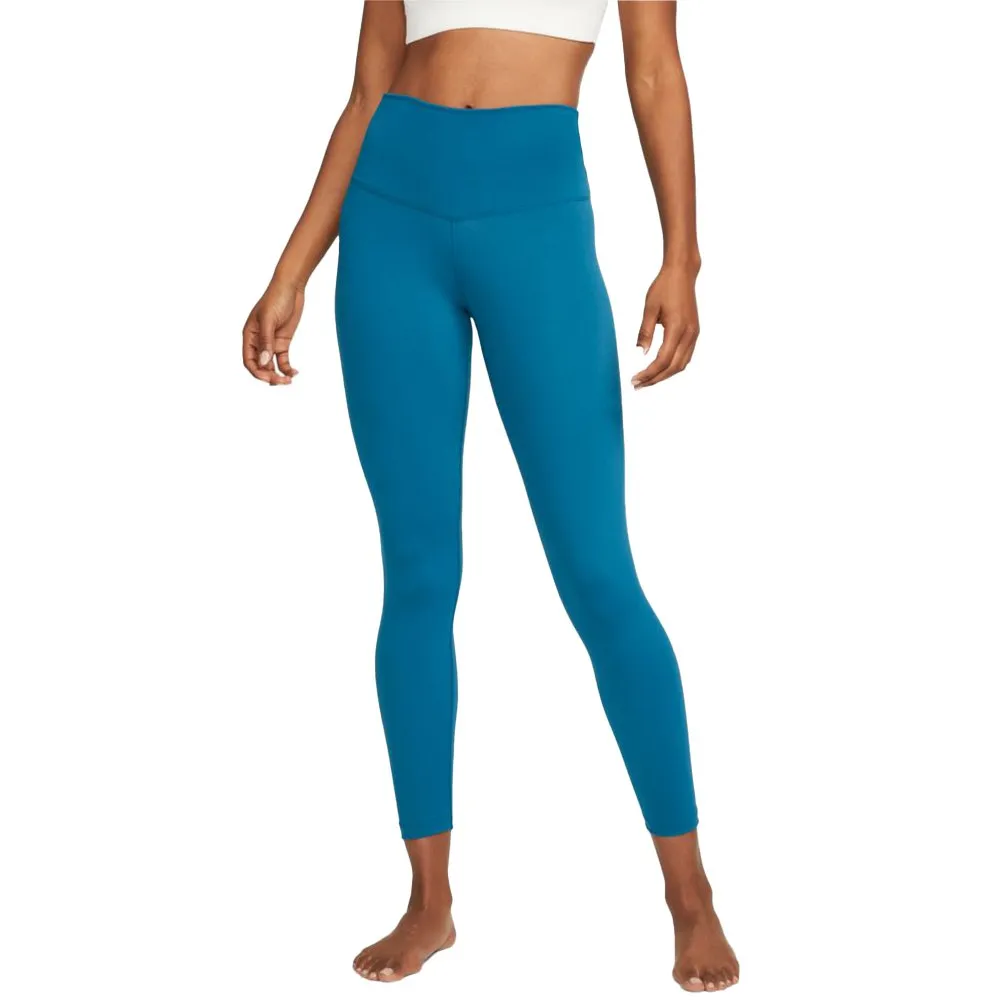 

Леггинсы Nike Yoga Dri Fit 7/8 High Rise, синий