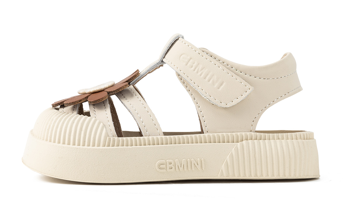 

Дышащие противоскользящие сандалии с низким верхом для детей от 3 до 7 лет EBMINI, бежевый