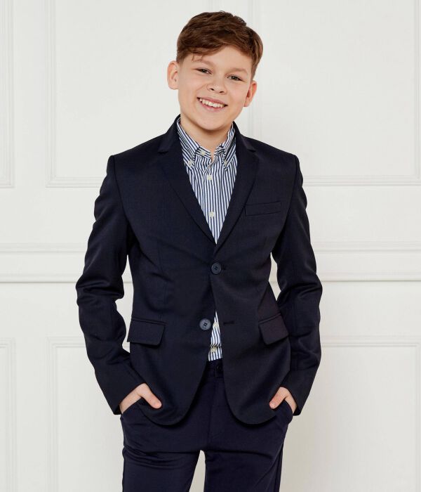 

Шерстяная куртка Regular fit Boss Kidswear, синий