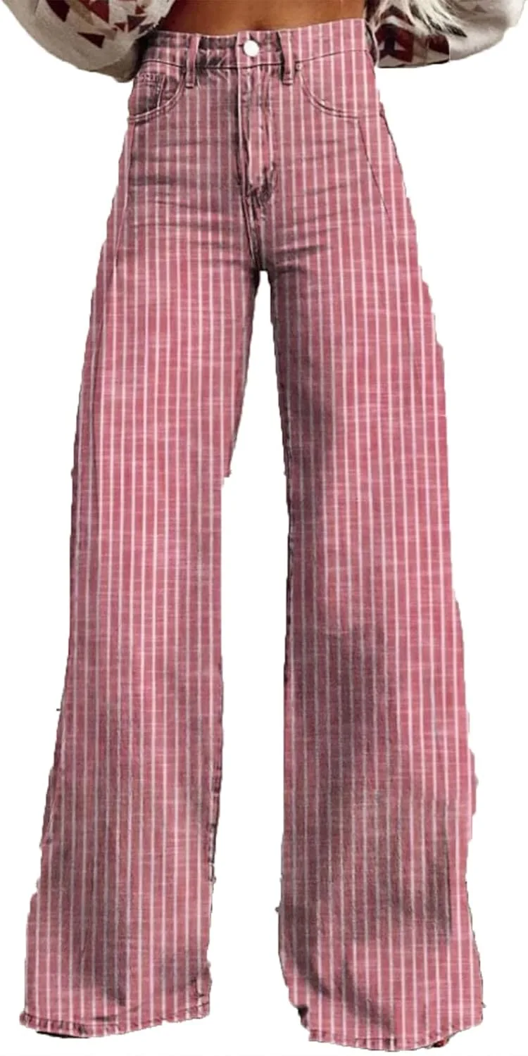 

Джинсы Y2k с полоской и расклешенным низом Beeuthios