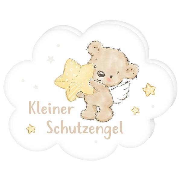 

Декоративная подушка Herding Kleiner Schutzengel, 33x29x5 см цвет beige/weiß