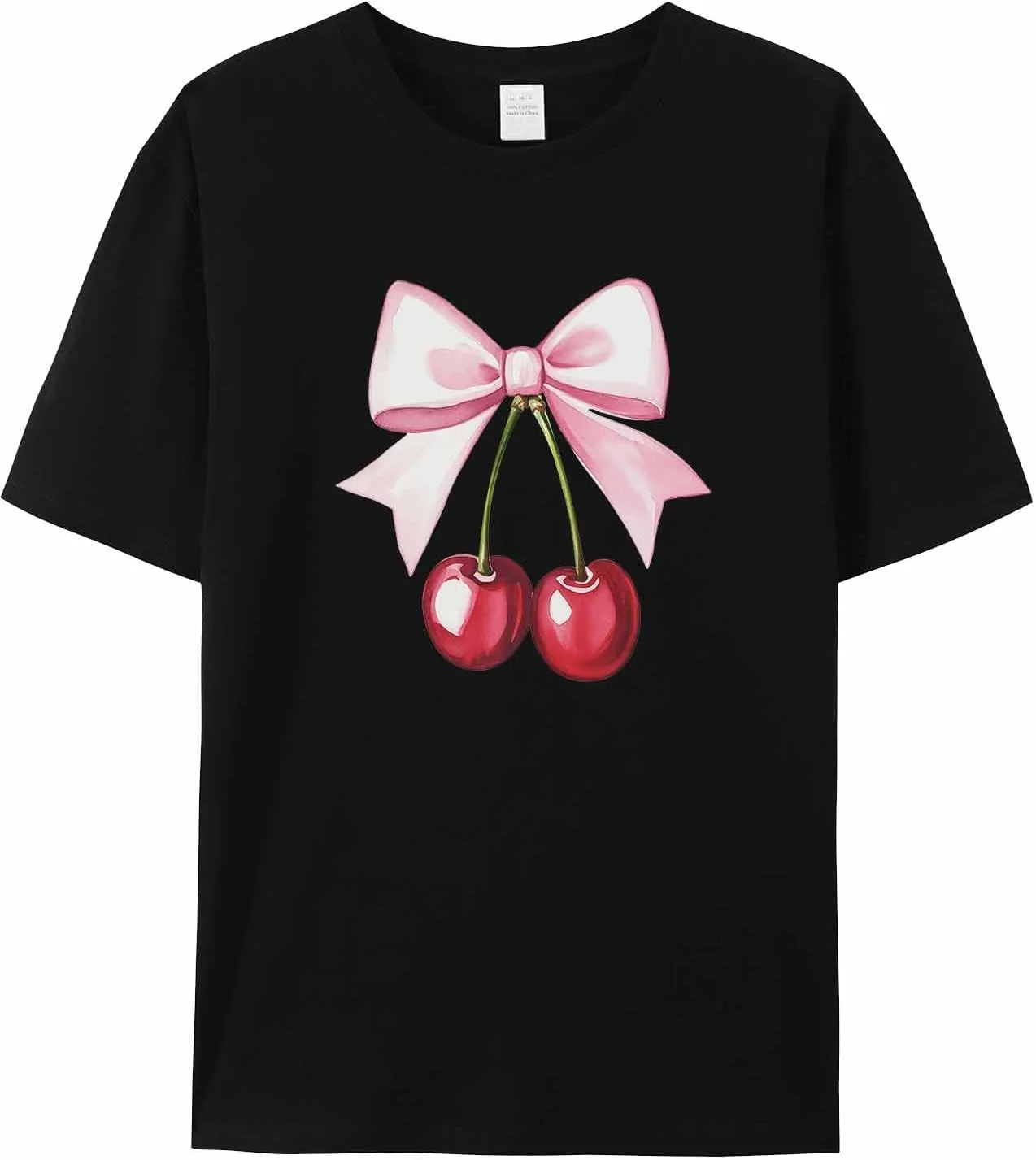 

Мужская футболка Cherry Bow с коротким рукавом jdudh
