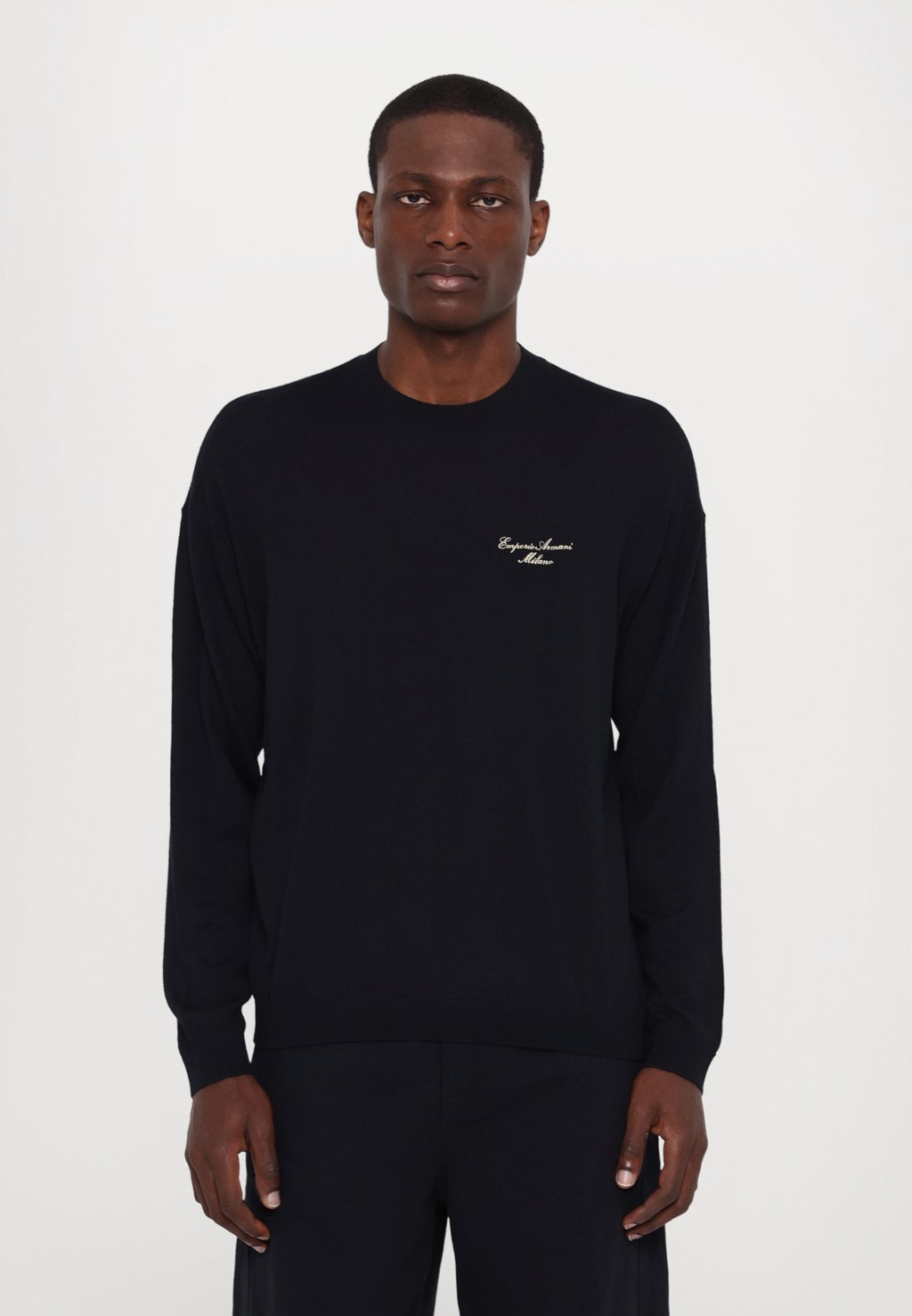 

Джемпер Emporio Armani, темно-синий