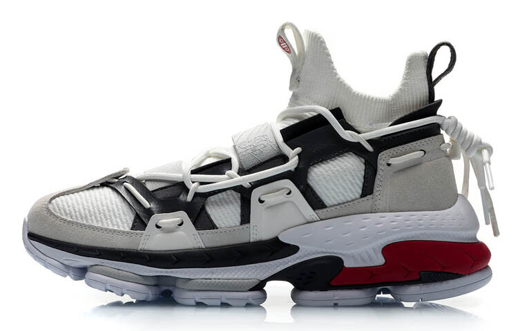 

LINING CF Lifestyle Shoes Unisex Mid-top Gray/White