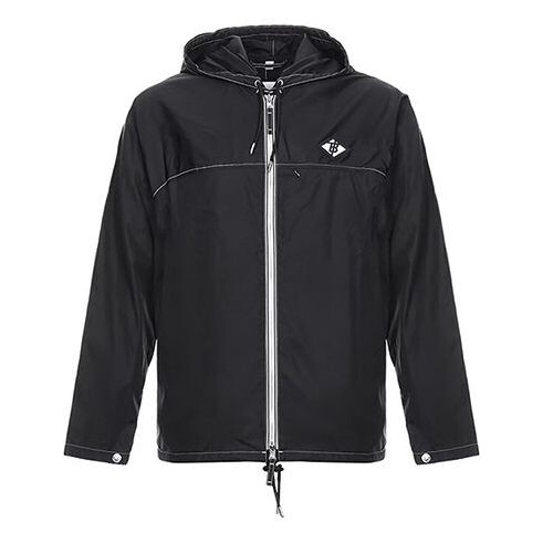 

Куртка portable light hooded jacket black Burberry, черный