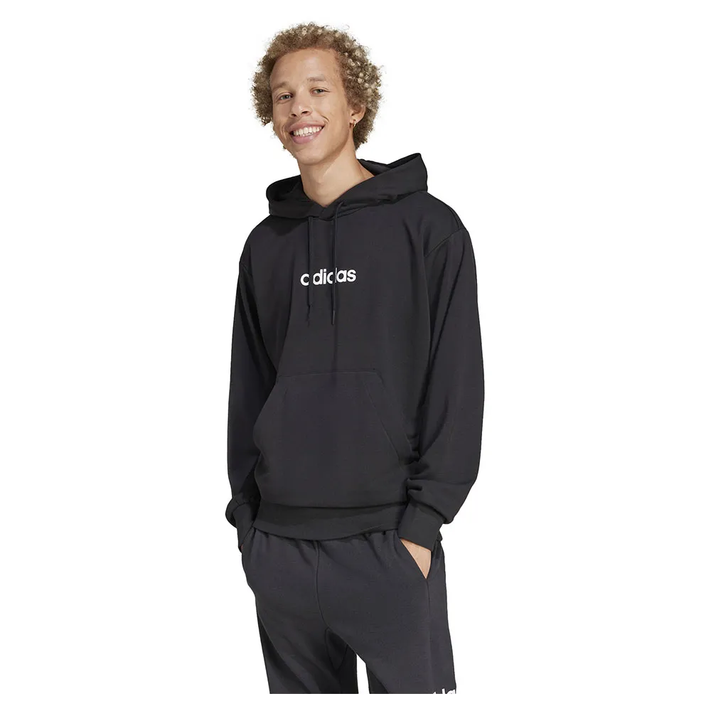 

Худи adidas Essentials Linear French Terry, черный