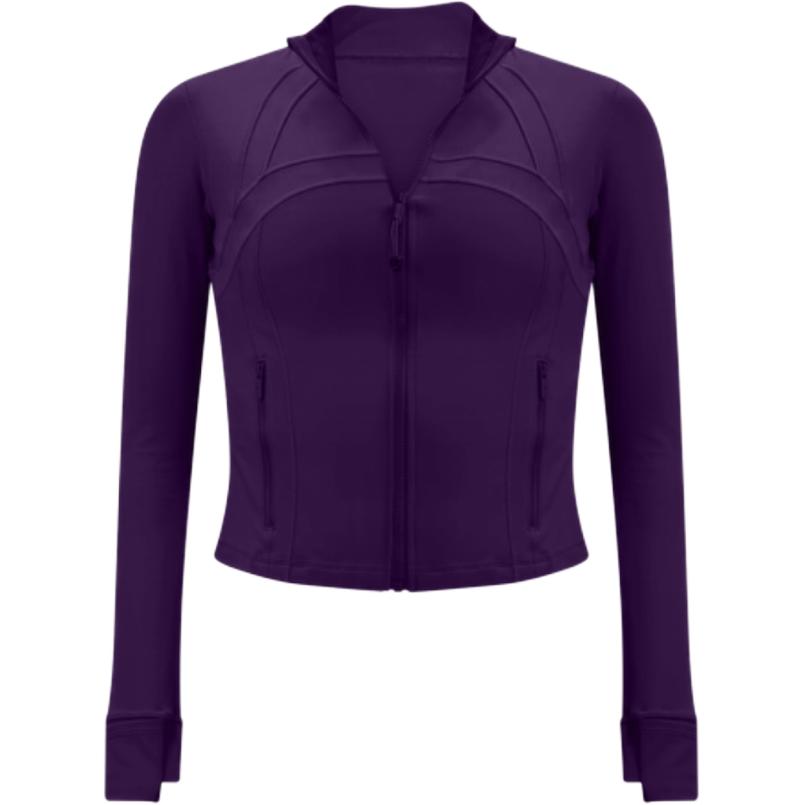 

Женское пальто для йоги Lululemon, темно-palace фиолетовый/dcrp