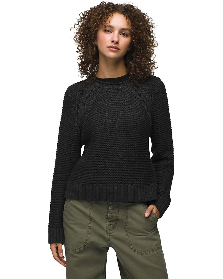 

Свитер Prana Cades Cove Sweater, угольный