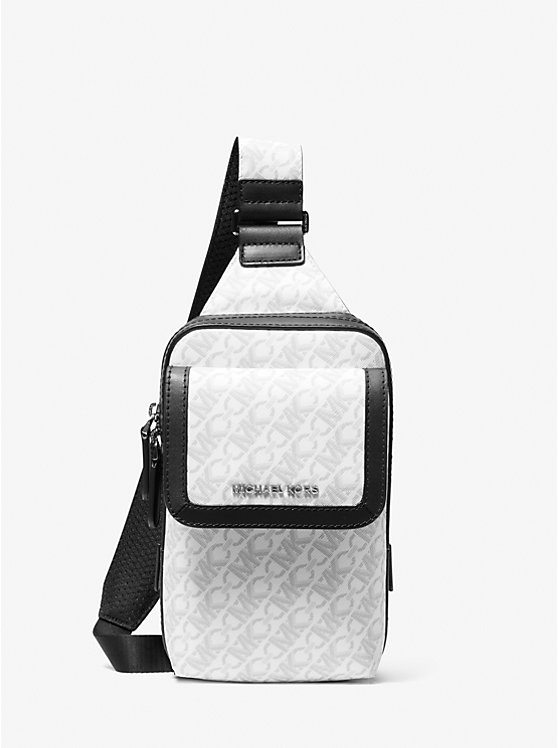 

Сумка-Слинг Hudson Empire Monogram Michael Kors, белый