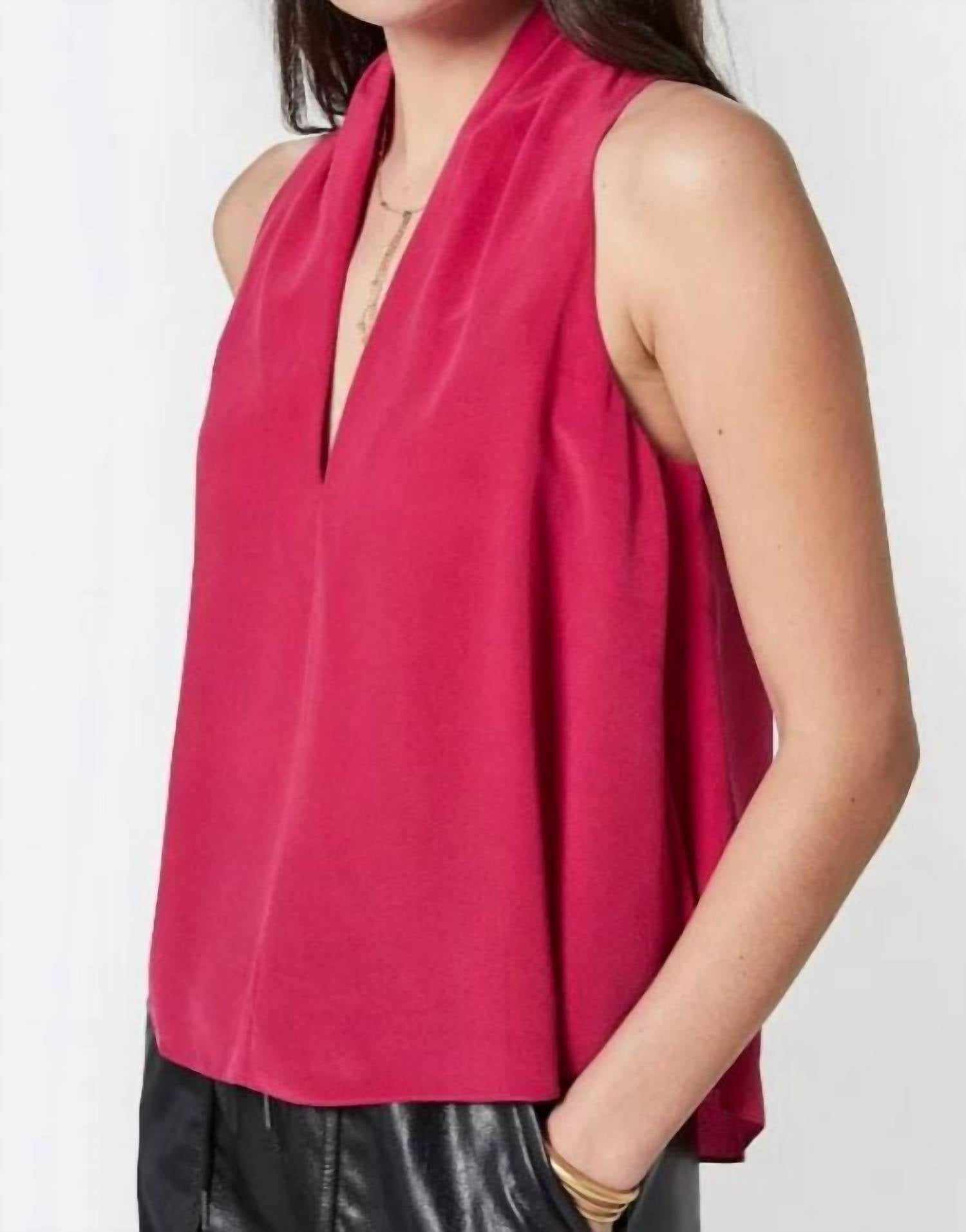 

Блузка женская Joie, цвет deep fuchsia