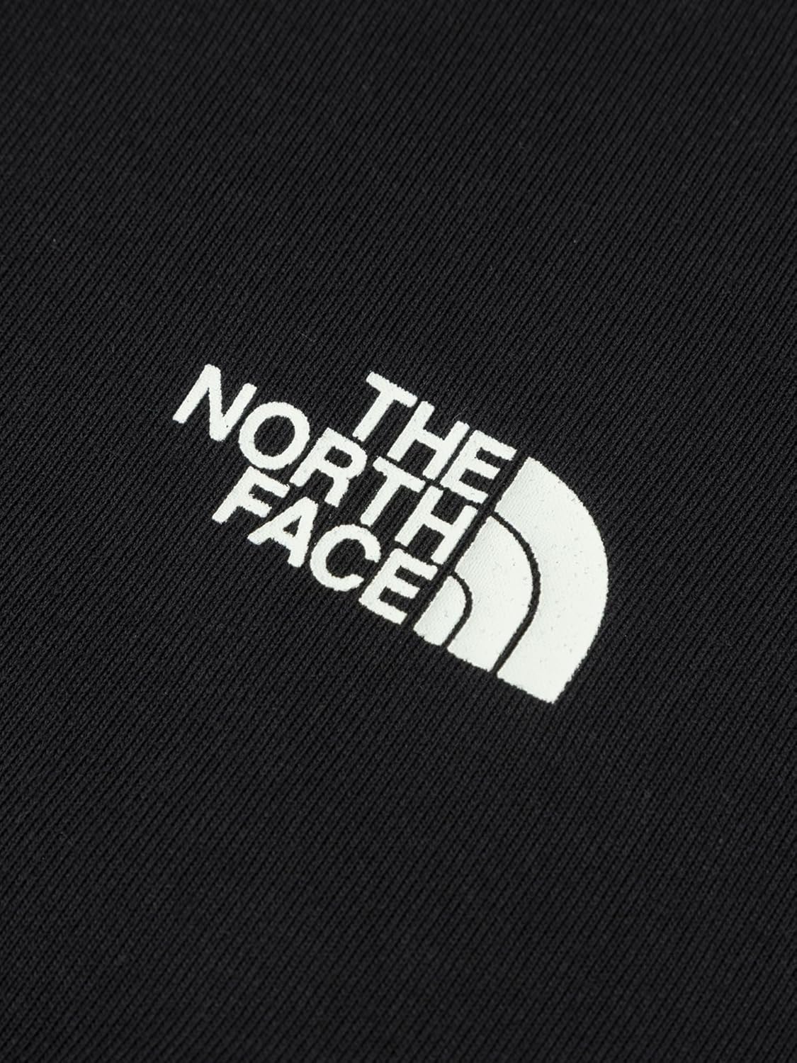 Детская футболка с коротким рукавом The North Face, модель Big Root Tee, оригинальный логотип, свободный крой, серый — фото 3