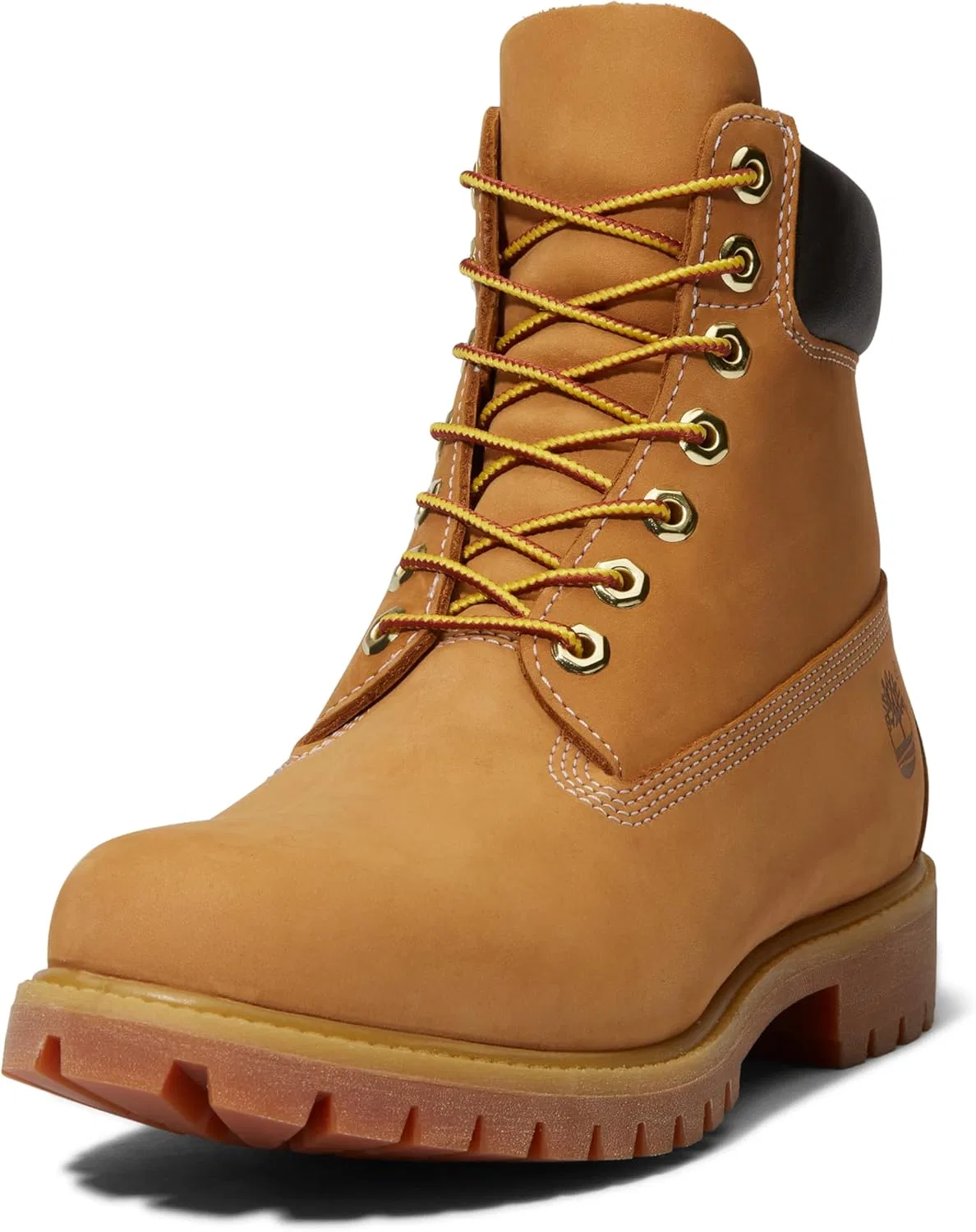 Мужские ботинки Timberland Premium Classic Leather Original на шнуровке, Yellow Wheat Nubuck