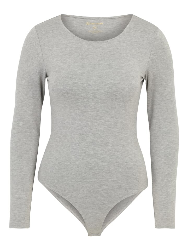 

Боди Les Lunes Langarmbody ALENA, цвет light grey melange