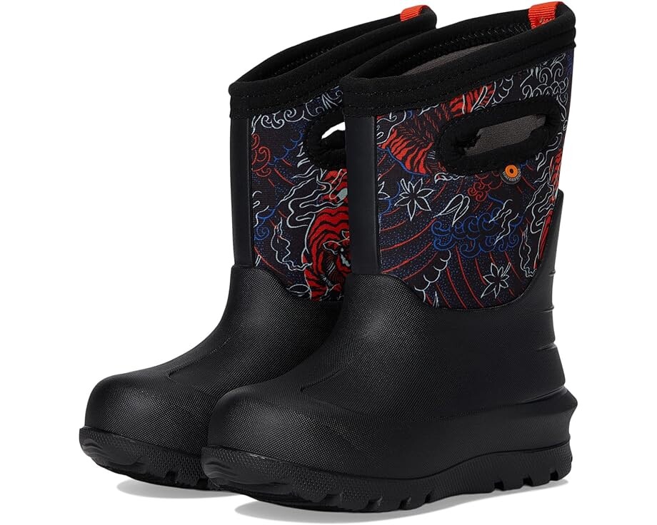 

Ботинки Bogs Kids Neo - Classic Tiger, черный мульти