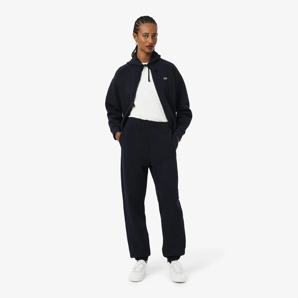 Футболка Lacoste Soft Branding, молочно-белая — фото 4