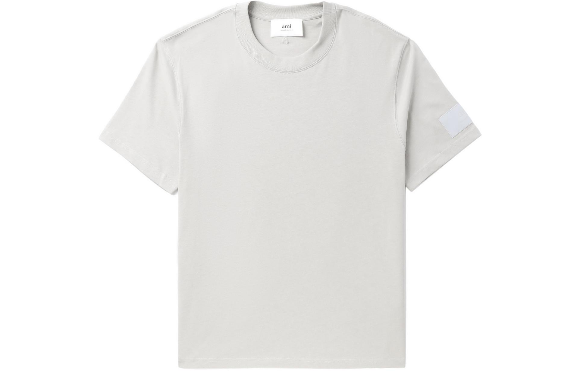 

Футболка унисекс жемчужно-серые AMIPARIS, Pearl Gray
