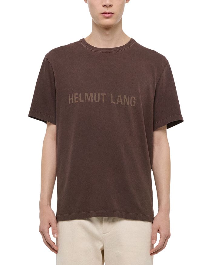 

Футболка с коротким рукавом и логотипом Lazer Helmut Lang, коричневый