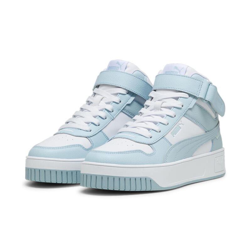 

Кроссовки Carina Street Mid женские PUMA White Turquoise Surf Blue