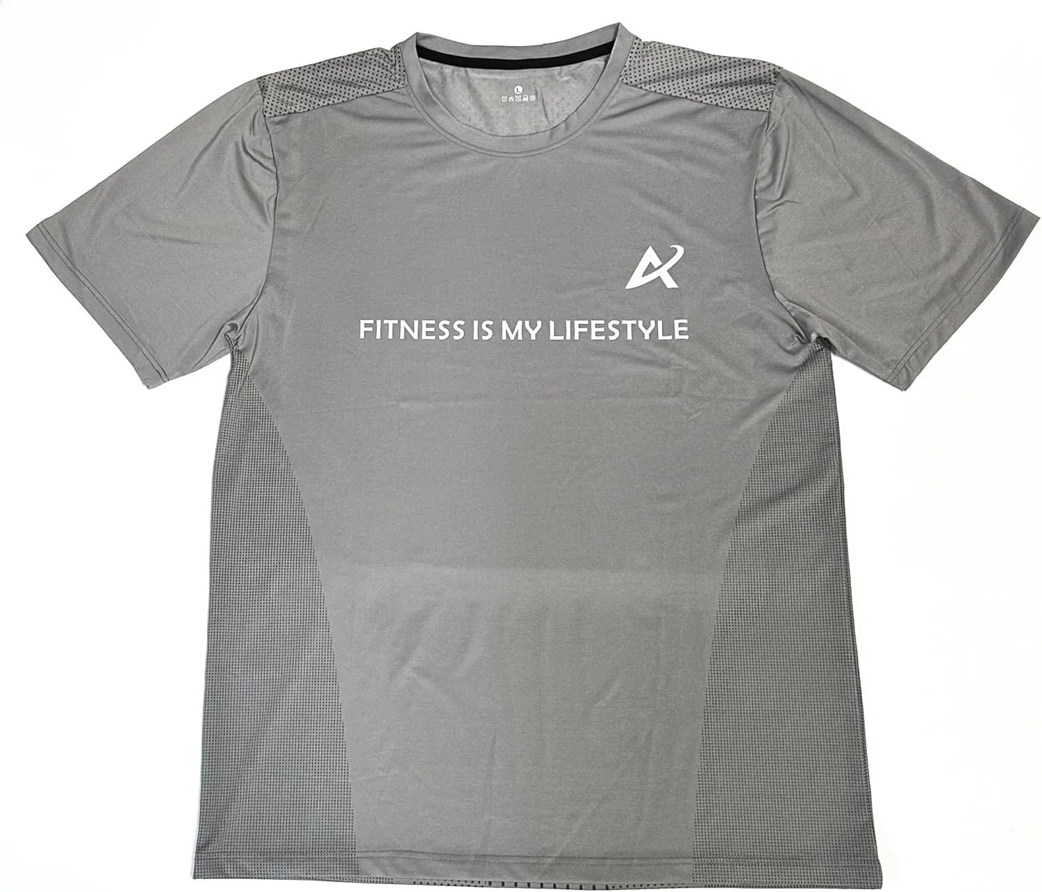 

Мужская футболка Activewear из полиэстера и спандекса, синяя-L A AFMAC