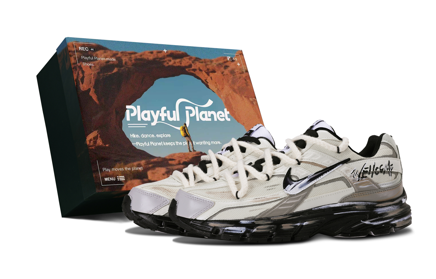 

Женские кроссовки Initiator Abrasion Resistant Low top Nike, светло-бежевый