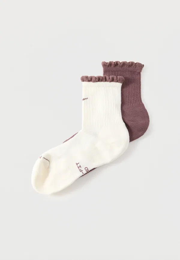 Носки Nike Sportswear, 2 пары, цвет светло-бежевый/темно-коричневый