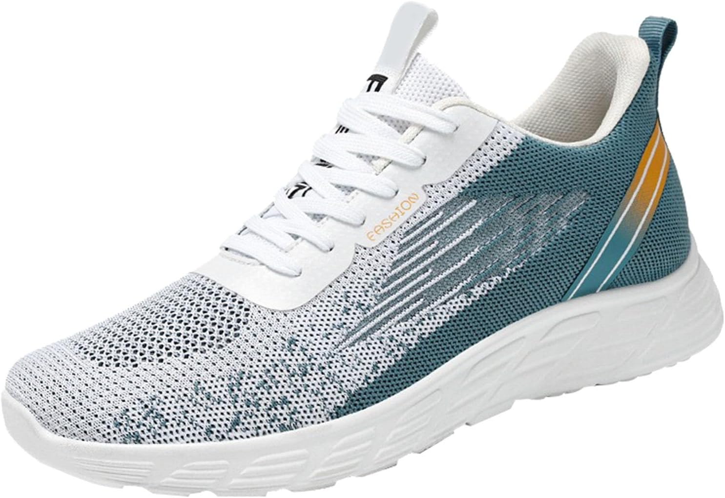 

IWIHMIV повседневная обувь для мужчин, удобные мужские теннисные кроссовки, спортивные беговые туфли, легкие кроссовки, противоскользящие прогулочные туфли, белый