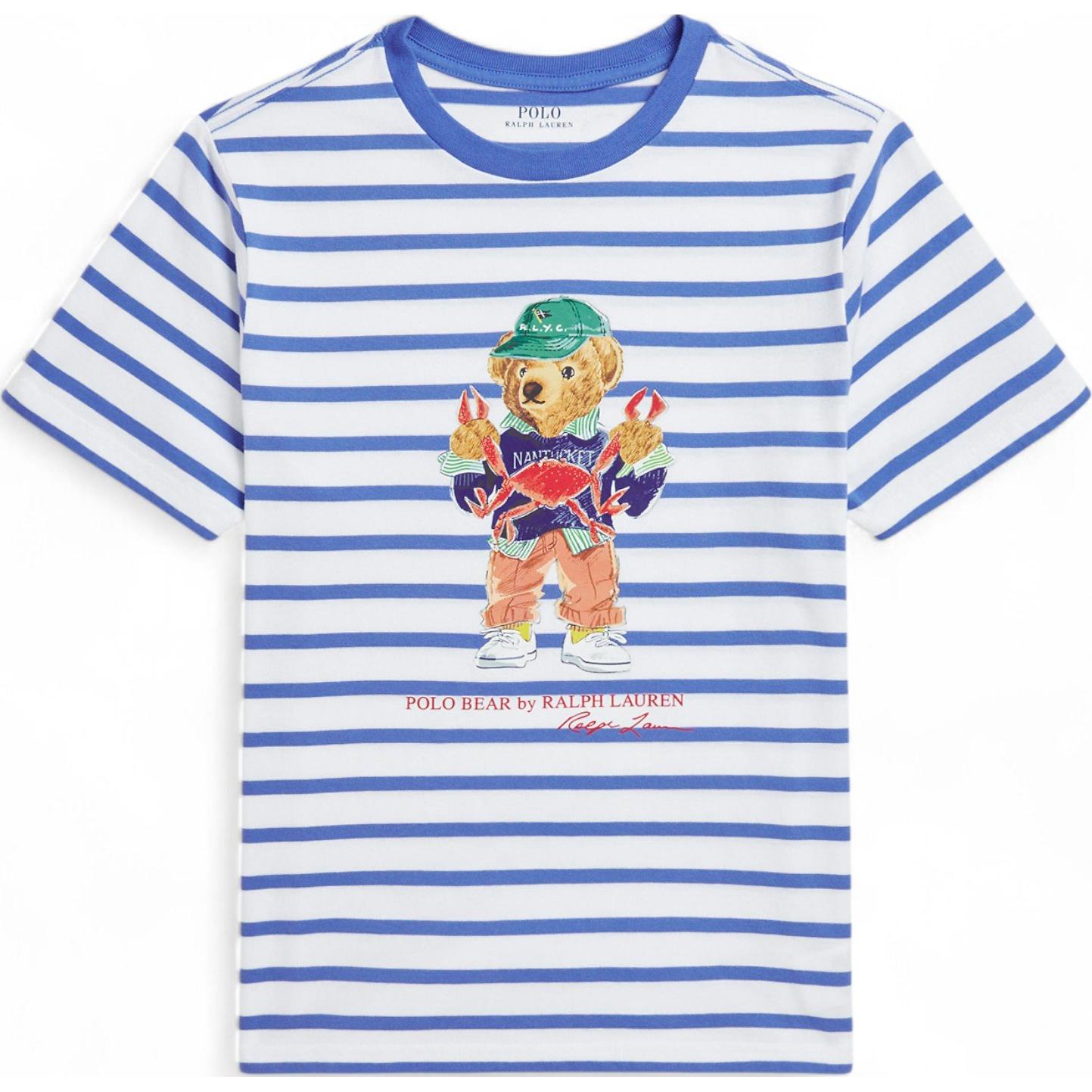Polo Ralph Lauren Футболка синяя детская — фото 3