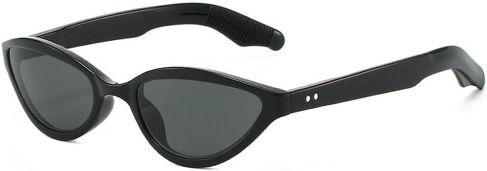 

Женские солнцезащитные очки Rivets «кошачий глаз» с защитой от УФ-излучения UV400 для занятий спортом на открытом воздухе, бега и езды на велосипеде Generic, Black Grey