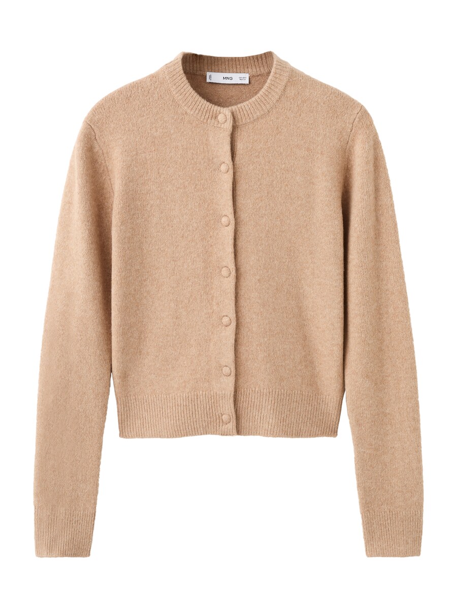 

Вязаный кардиган MANGO SEEDSUN, Cappuccino