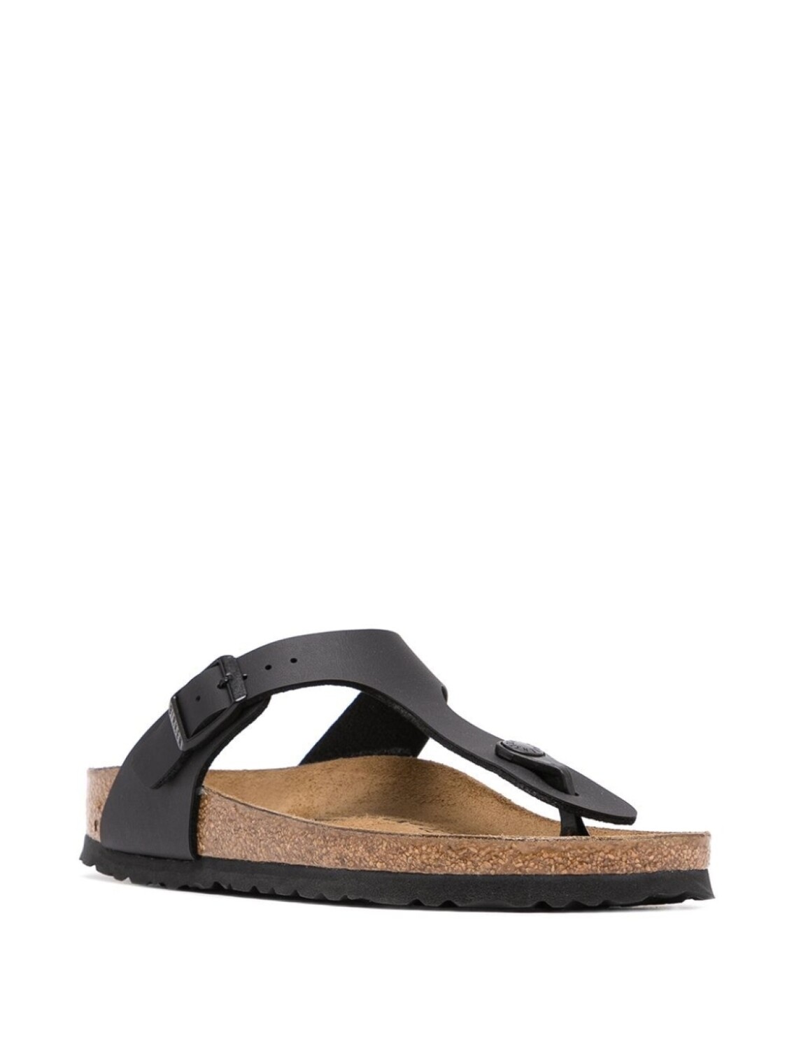Сандалии Birkenstock Gizeh Birko-Flor узкие, черный — фото 2