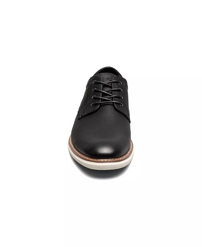 Мужские оксфорды Chase Casual с круглым мысом Nunn Bush, черный — фото 2