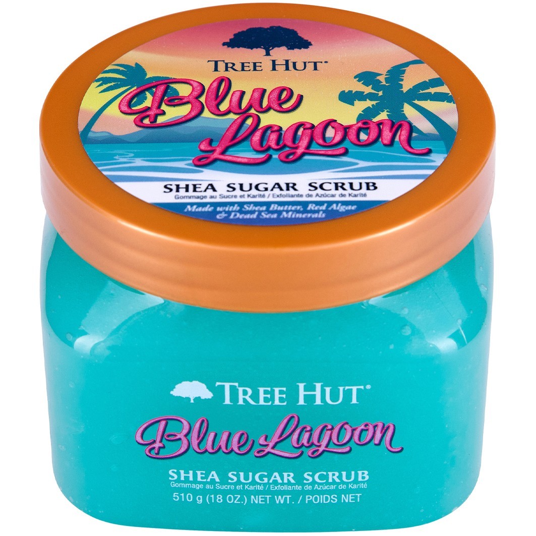 Скраб для тела blue lagon shea sugar scrub Tree Hut, blue lagoon sugar scrub — фото 2