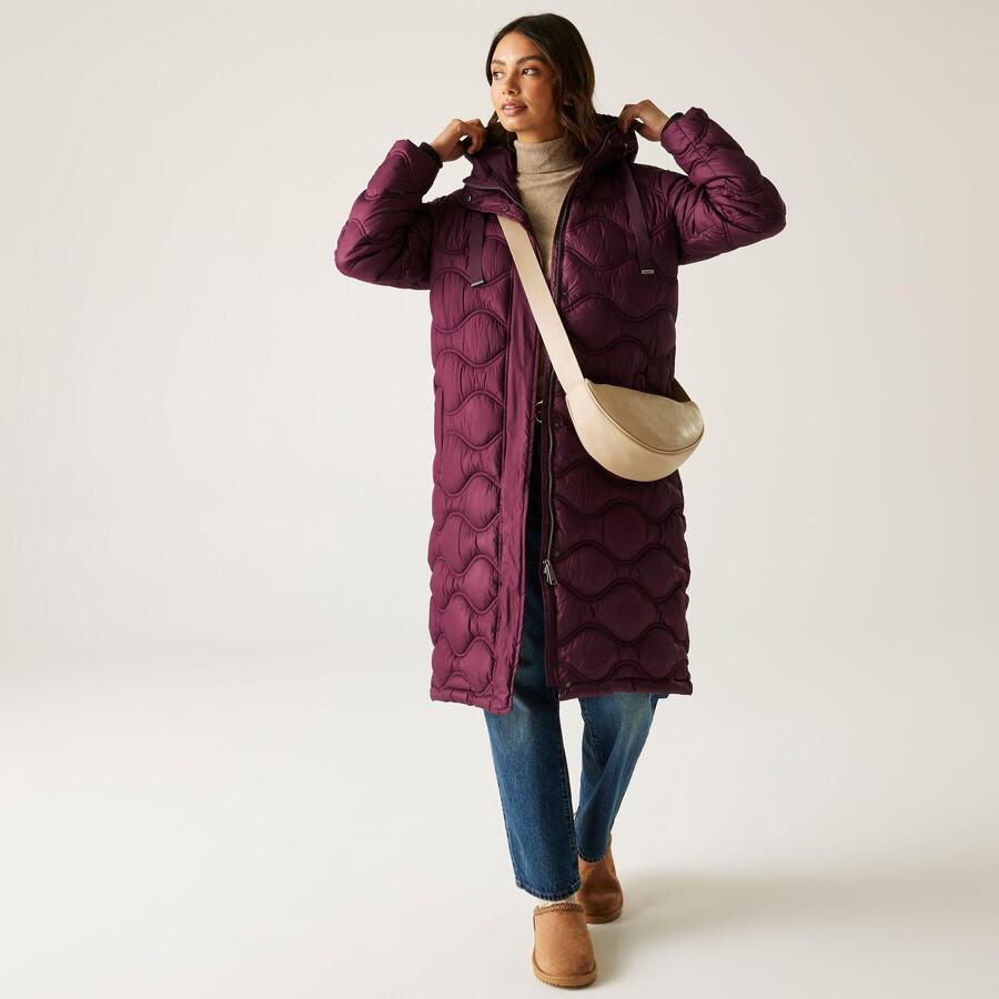 

REGATTA Женская утепленная стеганая куртка Embrie с капюшоном