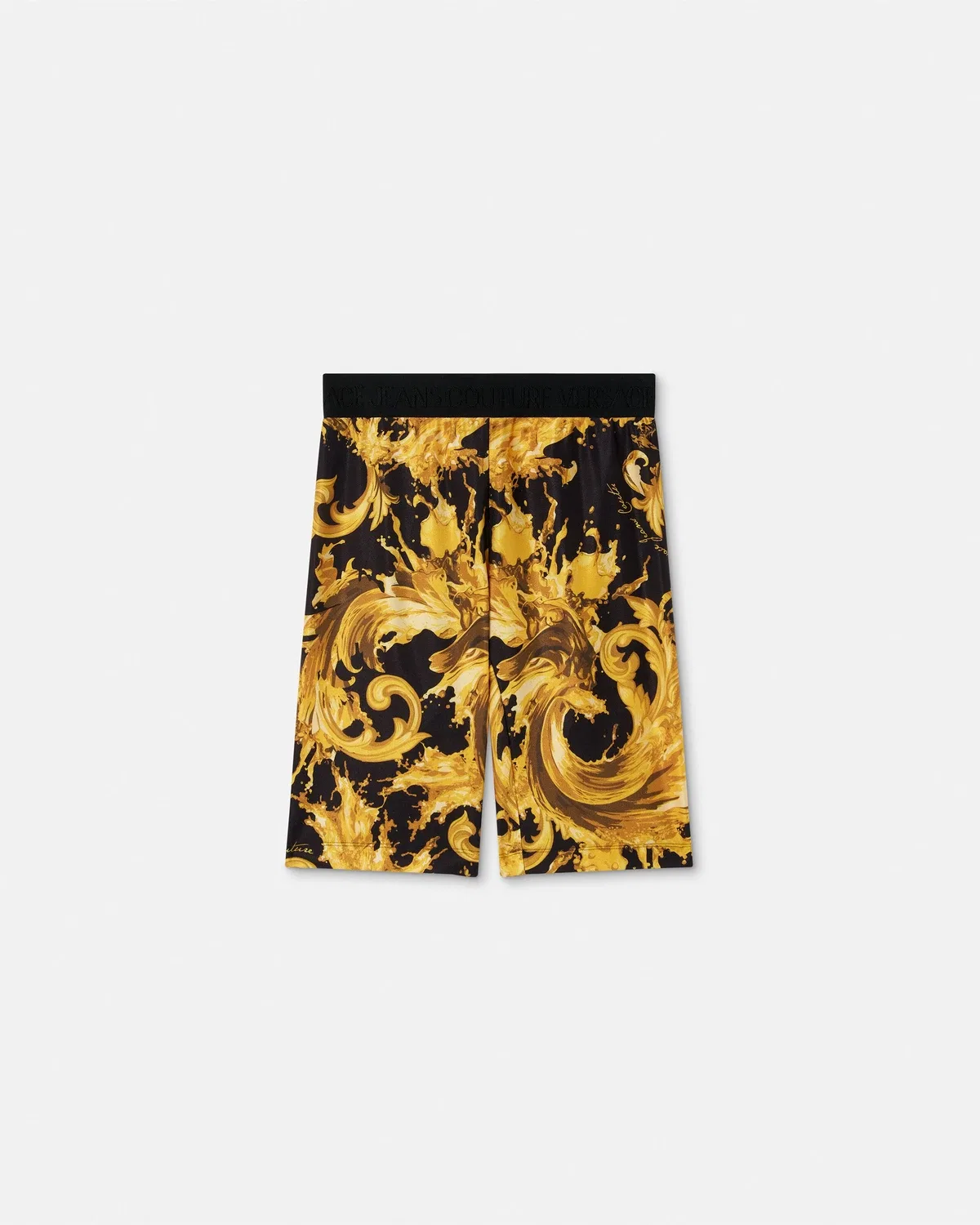 Велосипедные шорты с принтом VERSACE, черный
