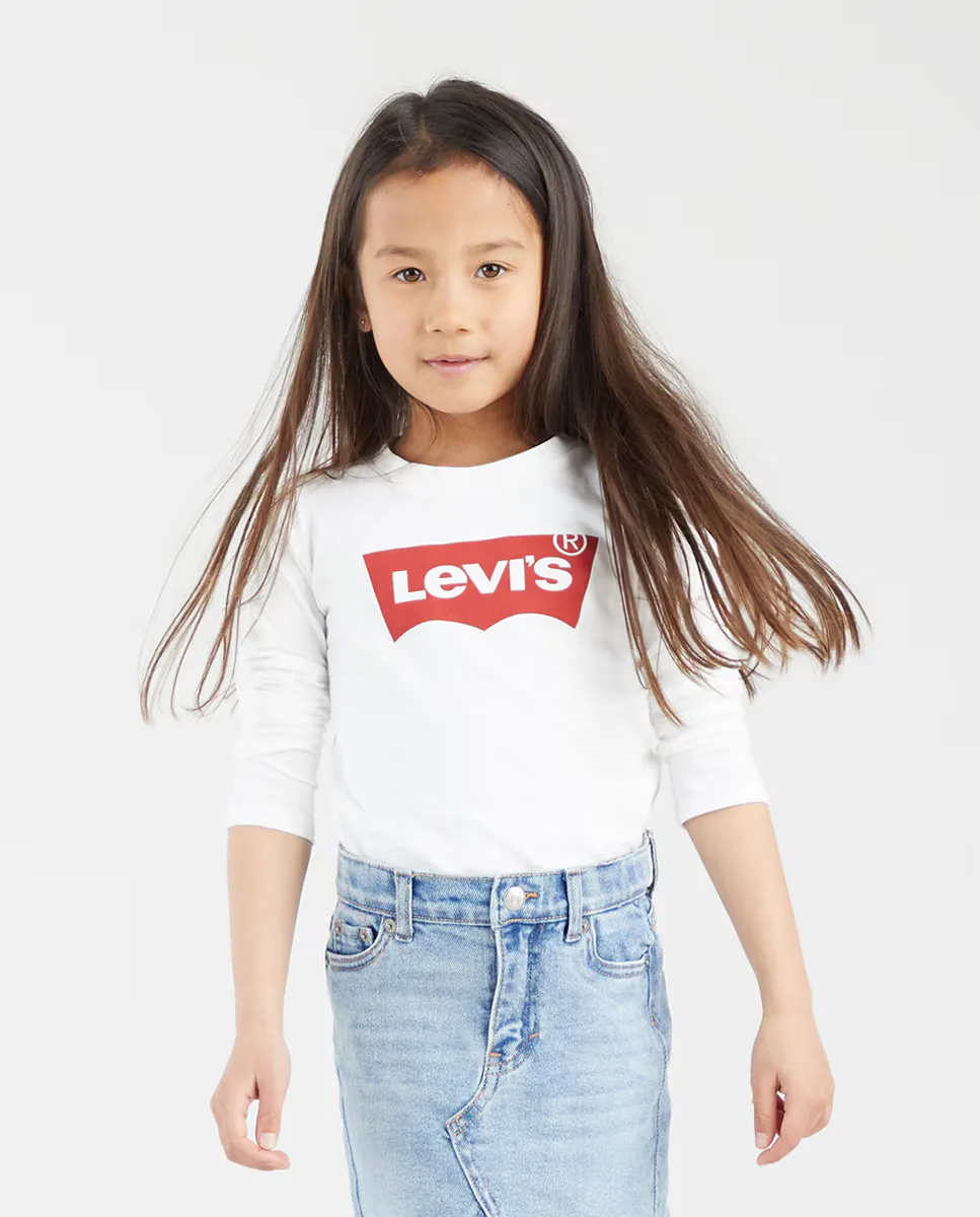 

Футболка для девочки пустая Levi's, белый