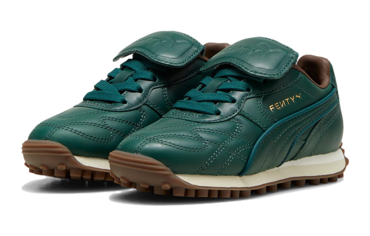 Кроссовки Puma Avanti L Rihanna Fenty Dark Myrtle PS, цвет Jasper — фото 3
