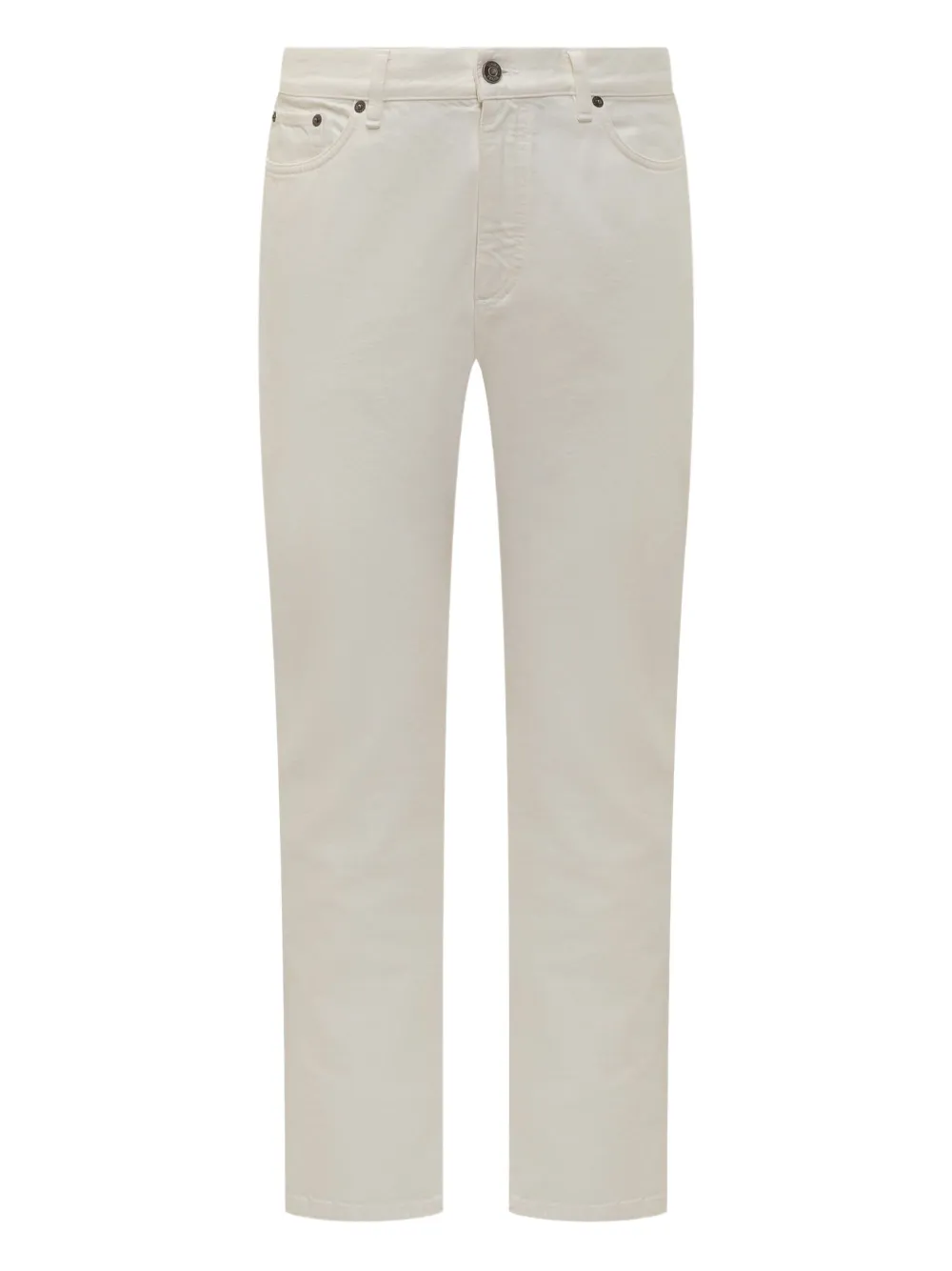 

Хлопковые брюки Zegna, белый