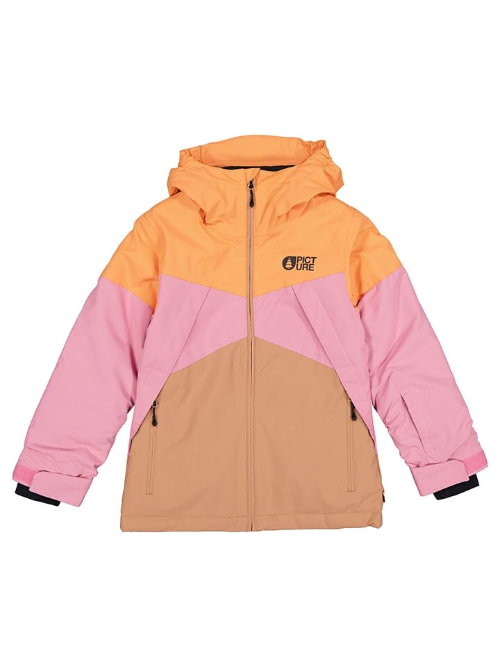 

Куртка для лыж и сноуборда PICTURE Ski-/ Snowboardjacke Seady, цвет Orange/Rosa/Hellbraun