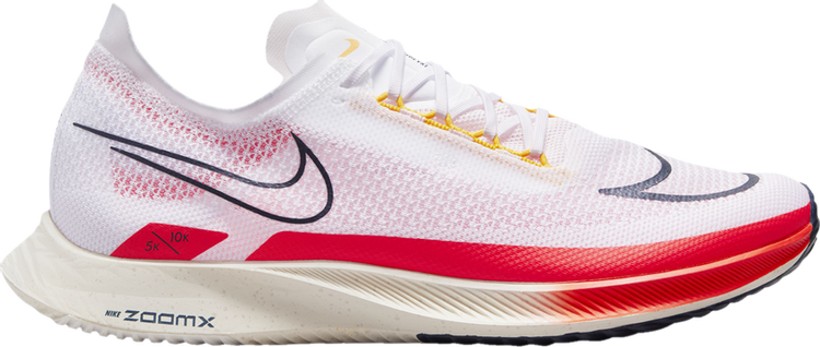 

Кроссовки ZoomX Streakfly 'White Bright Crimson', белый, Серый, Кроссовки ZoomX Streakfly 'White Bright Crimson', белый