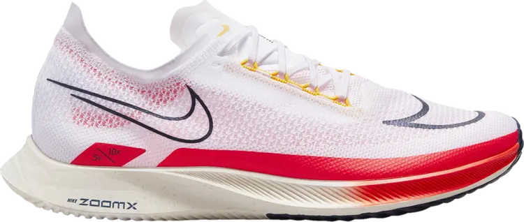 

Кроссовки ZoomX Streakfly 'White Bright Crimson', белый, Серый, Кроссовки ZoomX Streakfly 'White Bright Crimson', белый